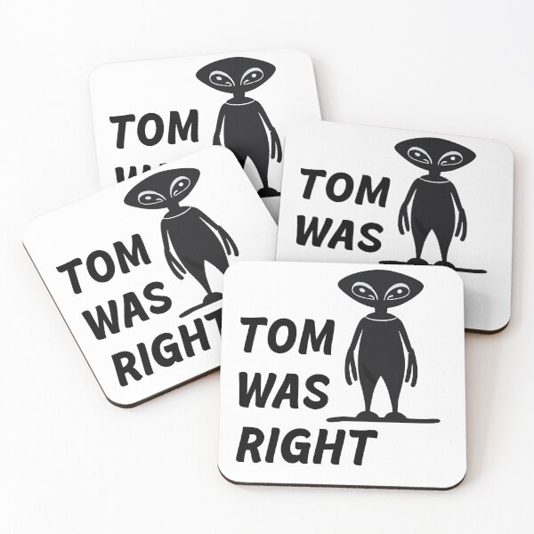 Item preview, Tom was right. Aliens exist designed and sold by dino4design.