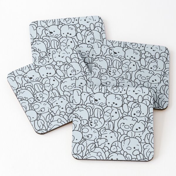 Item preview, Adorable Animal Friends - Playful Cartoon Pattern designed and sold by Daniel Haddad.