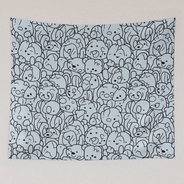 Item preview, Adorable Animal Friends - Playful Cartoon Pattern designed and sold by Daniel Haddad.