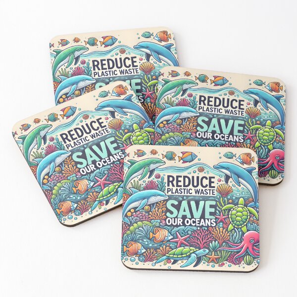 Item preview, Save Our Oceans - Marine Conservation Artwork designed and sold by AmvaDesigns.