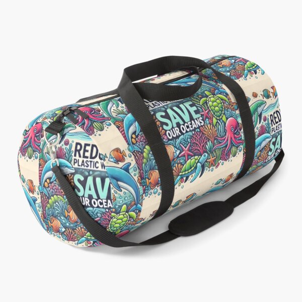 Item preview, Save Our Oceans - Marine Conservation Artwork designed and sold by AdelkoDesigns.