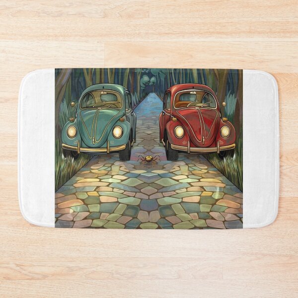 Item preview, Forest Lanterns: Vintage Car Illustration designed and sold by alianavite.