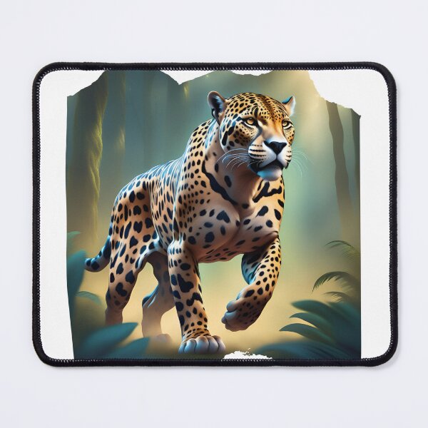 Item preview, Jaguar with golden fur and black spots from the Amazon designed and sold by DebriArte.