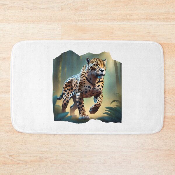 Item preview, Jaguar with golden fur and black spots from the Amazon designed and sold by DebriArte.