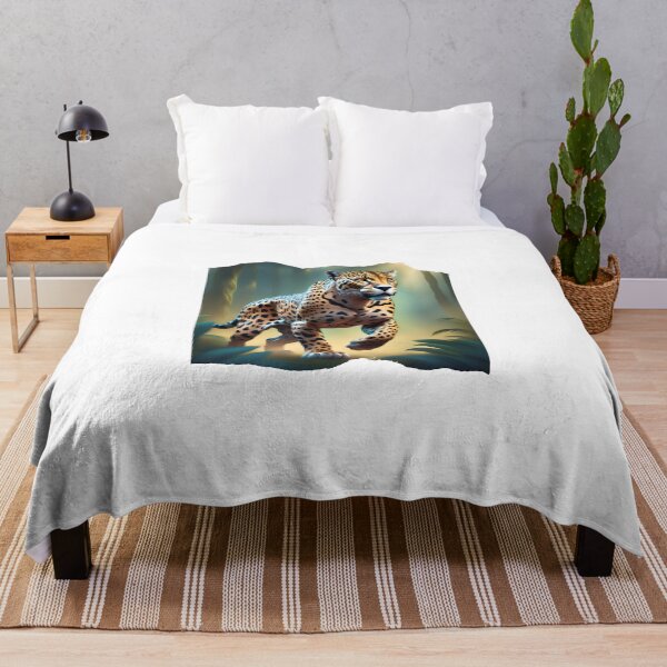 Item preview, Jaguar with golden fur and black spots from the Amazon designed and sold by DebriArte.