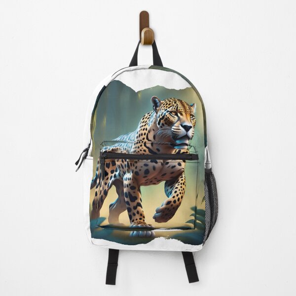 Item preview, Jaguar with golden fur and black spots from the Amazon designed and sold by DebriArte.