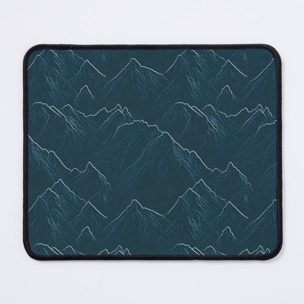 Item preview, Midnight Peaks - Abstract Mountain Pattern designed and sold by Daniel Haddad.