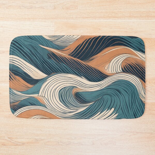 Item preview, Abstract Colorful Wave Pattern designed and sold by GhostlyShadow.