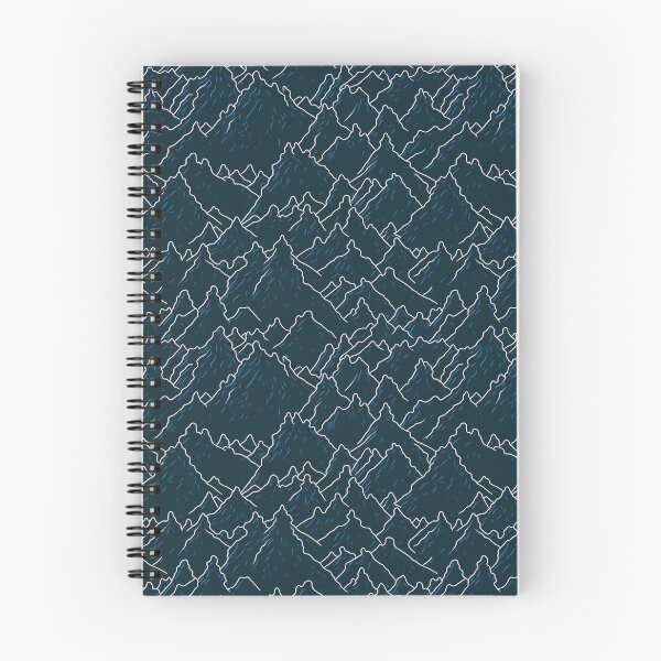 Item preview, Abstract Mountain Peaks Pattern designed and sold by Daniel Haddad.