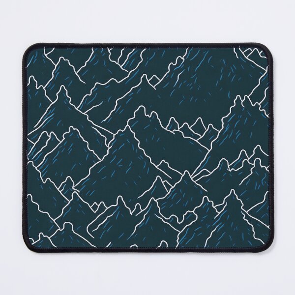 Item preview, Geometric Mountain Landscape Pattern designed and sold by Daniel Haddad.