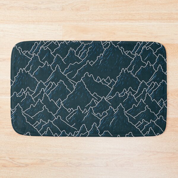 Item preview, Geometric Mountain Landscape Pattern designed and sold by Daniel Haddad.