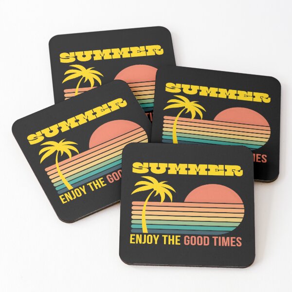 Item preview, Summer Palm Tree And Retro Colors Yellow designed and sold by ILOVEART247.