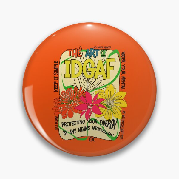 Item preview, THE ART OF IDGAF designed and sold by alegnacreates.
