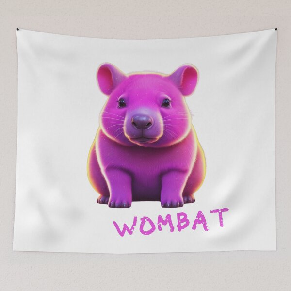 Item preview, Pink Wombat designed and sold by pUNKnown.