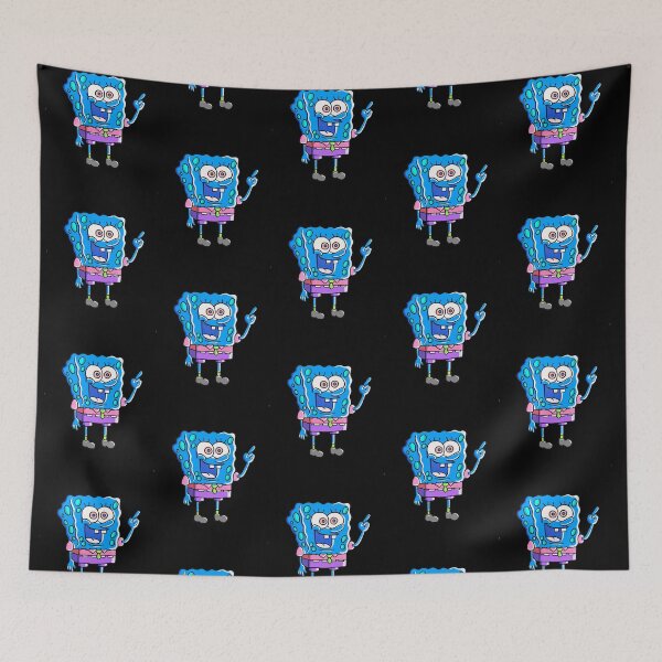 Item preview, Pop! SpongeBob - Black background designed and sold by Art-by-Lark.