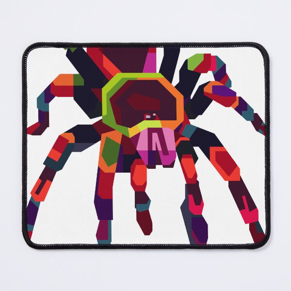 Item preview, Red Knee Tarantula pop art style designed and sold by GravicPopart21.