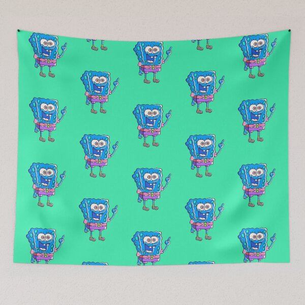 Item preview, Pop! SpongeBob - Green background designed and sold by Art-by-Lark.