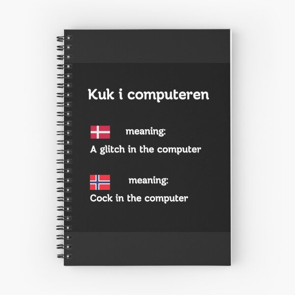 Item preview, False Language Friends: Kuk i Computeren designed and sold by Artmugic.