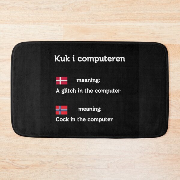 Item preview, False Language Friends: Kuk i Computeren designed and sold by Artmugic.