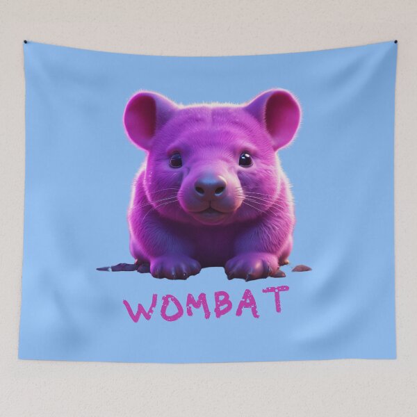 Item preview, Pink Wombat designed and sold by pUNKnown.