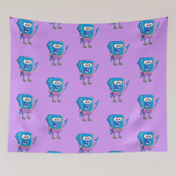 Item preview, Pop! SpongeBob - Purple background designed and sold by Art-by-Lark.