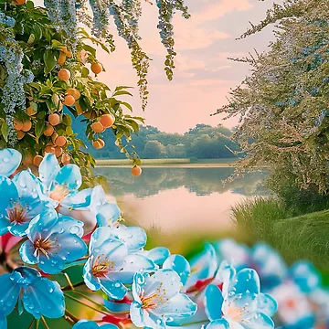 Artwork thumbnail, Spring Splendor by InkwiseIA