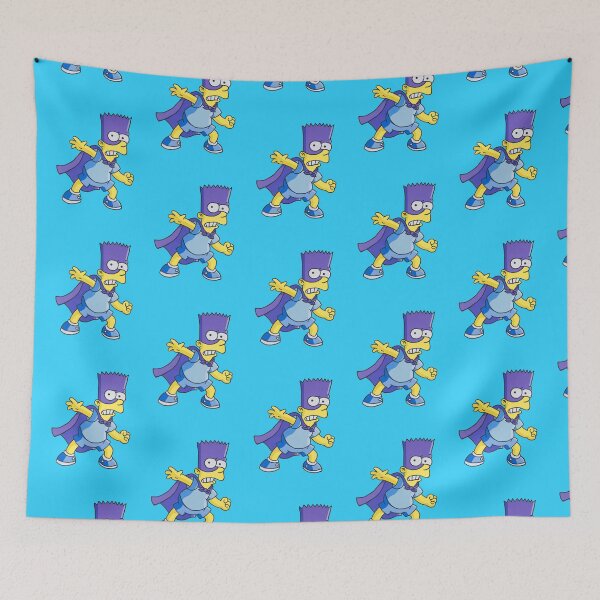 Item preview, Bartman - Blue background designed and sold by Art-by-Lark.