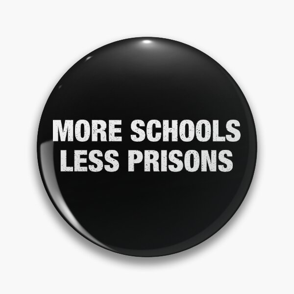 Item preview, More Schools Less Prisons designed and sold by viunziameriza.