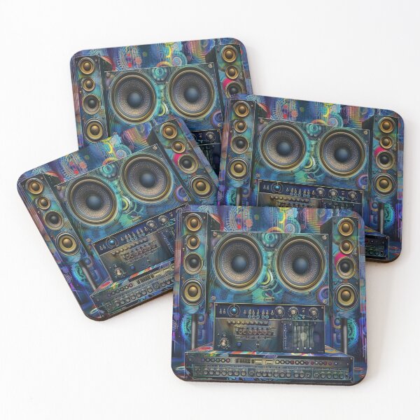 Item preview, Retro Sound System Art designed and sold by ribgebuda.