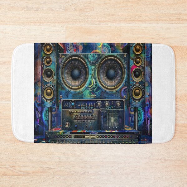 Item preview, Retro Sound System Art designed and sold by ribgebuda.