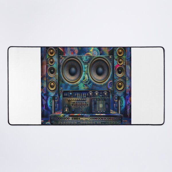 Item preview, Retro Sound System Art designed and sold by ribgebuda.