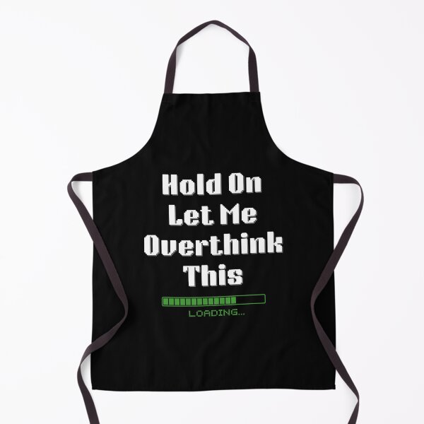 Item preview, Hold On Let Me Overthink This Design T-Shirt, Novelty Funny Sarcastic Quote for Men Women Adult Tee designed and sold by Viran-Designs.
