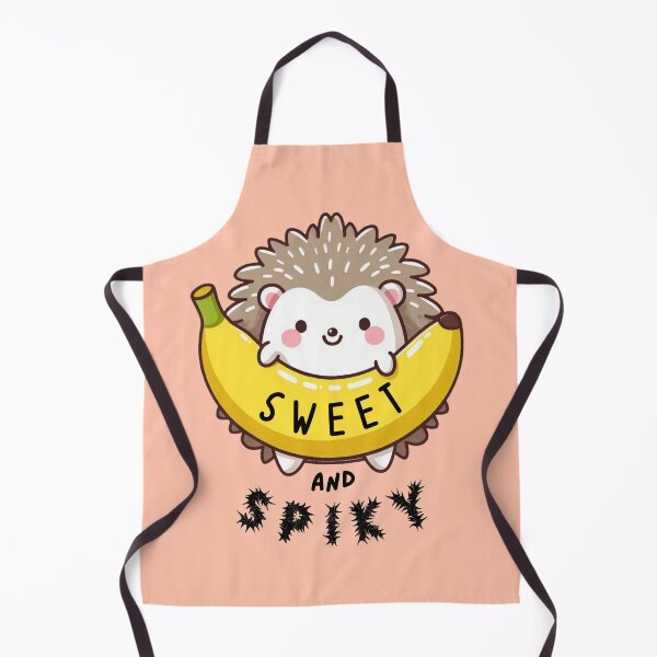 Item preview, Spiky and sweet - cute banana hedgehog designed and sold by Funny-Banana.