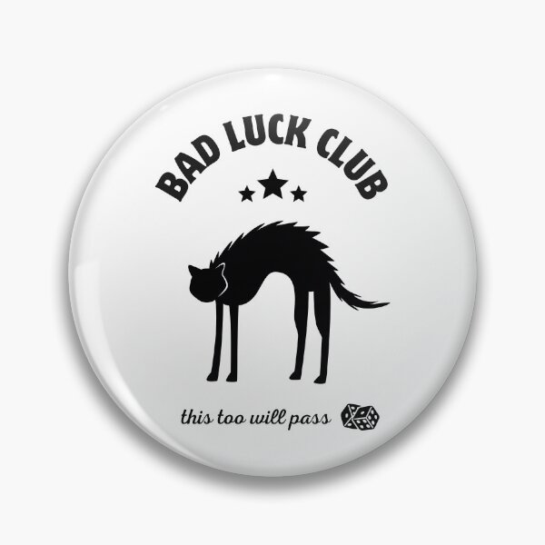Item preview, Black Cat's Bad Luck Club designed and sold by GoblinBoutique.