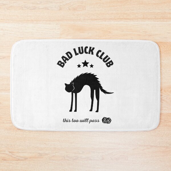 Item preview, Black Cat's Bad Luck Club designed and sold by GoblinBoutique.