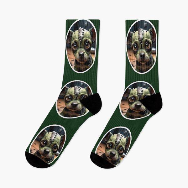 Item preview, Funny Undead Frankenpuppy Zombie Dog designed and sold by TheArtOfPat.
