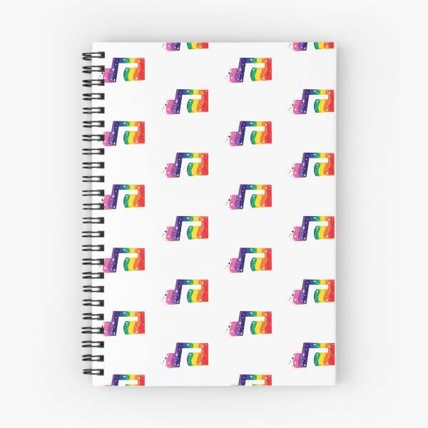 Item preview, Sparkling Rainbow Music Note (Rainbow Border) designed and sold by Carsondood.