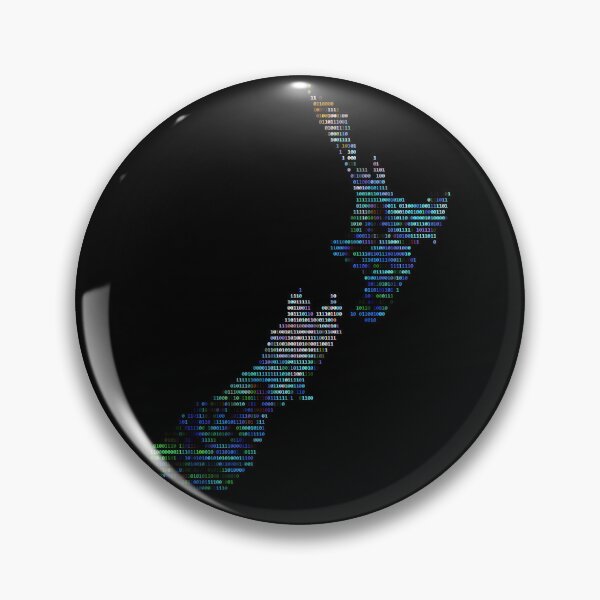 Item preview, KIWI NEW ZEALAND ASCII ART PAUA MATARIKI designed and sold by Madjack Tees Kiwi SuperStore.