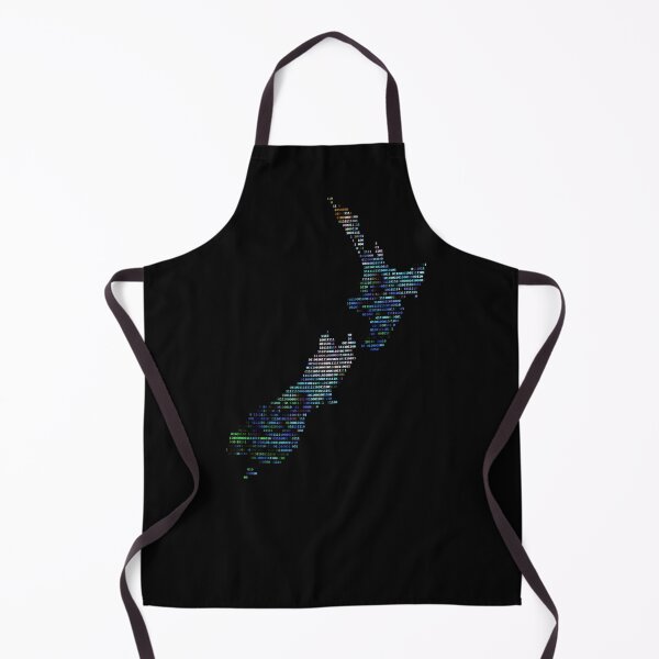 Item preview, KIWI NEW ZEALAND ASCII ART PAUA MATARIKI designed and sold by Madjack Tees Kiwi SuperStore.