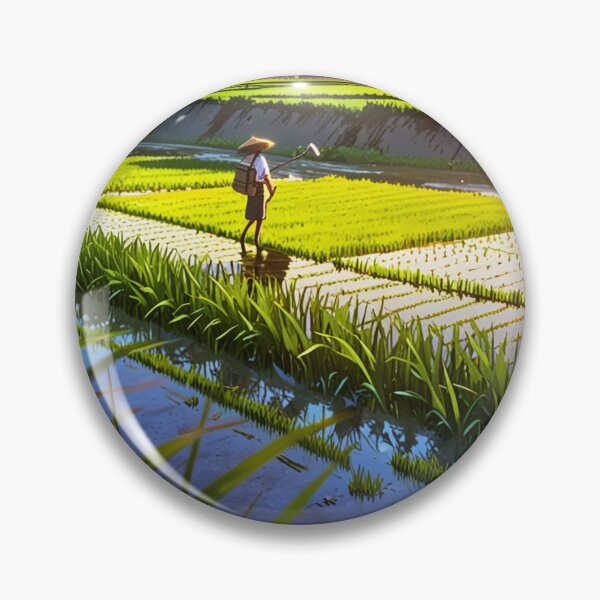 Item preview, Paddy field. designed and sold by PatDoArt.
