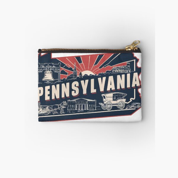 Item preview, Vintage Retro Pennsylvania State Travel Souvenir designed and sold by ArtfullyRad.