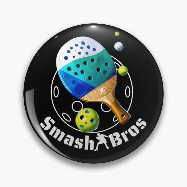 Item preview, Dynamic Duo: Smash Bros Pickleball Paddles designed and sold by ArchVibe.