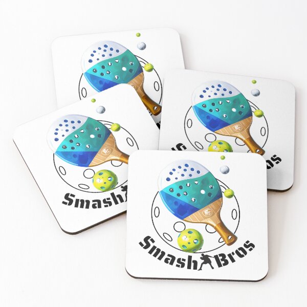 Item preview, Dynamic Duo: Smash Bros Pickleball Paddles designed and sold by ArchVibe.