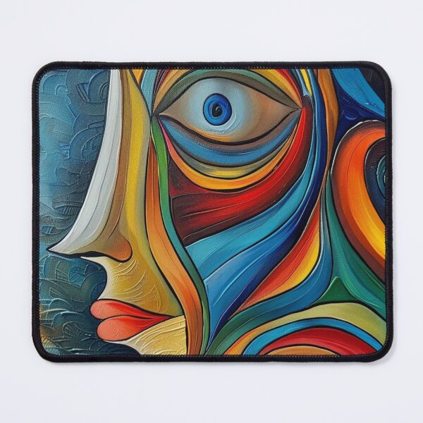 Item preview, Abstract Colorful Face Art designed and sold by trisumsophia.