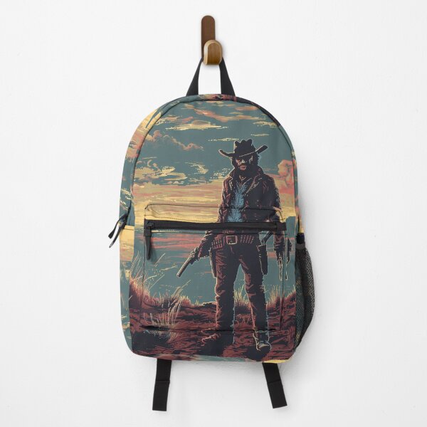Item preview, PIXEL SUNSET COWBOY : 16bit CANYON FELIX designed and sold by Zen Candy 3000 Travis Nicholas Zariwny.