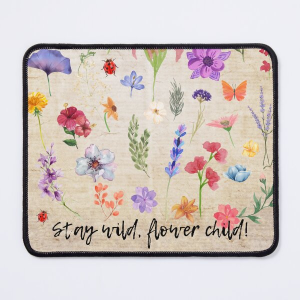 Item preview, Stay Wild, Flower Child designed and sold by BakaDoodles.
