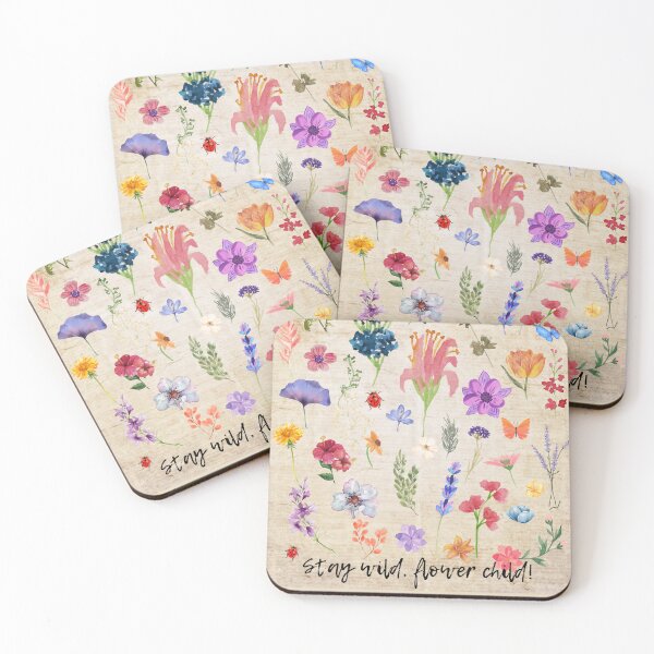 Item preview, Stay Wild, Flower Child designed and sold by BakaDoodles.
