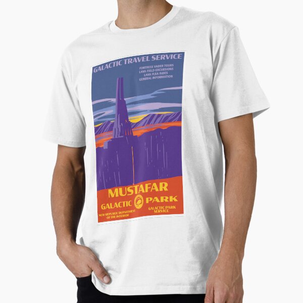 Item preview, Mustafar WPA style designed and sold by Justonescarf.