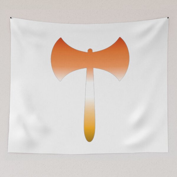 Item preview, LESBIAN LABRYS (orange butch flag variant) designed and sold by VoltageStone.