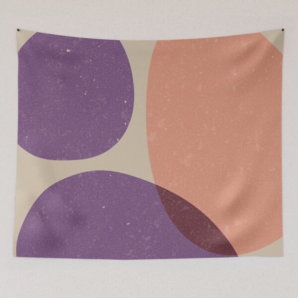 Item preview, Béziama Colorida III - Dove, Plum, Coral designed and sold by Irene Estelle.